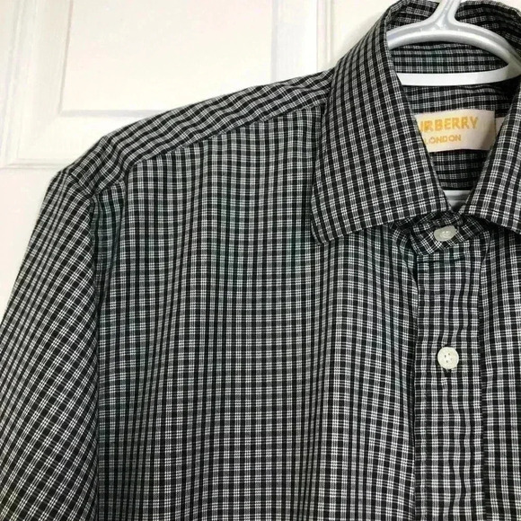 Black & White Dress Shirt Size Large - Picture 5 of 16